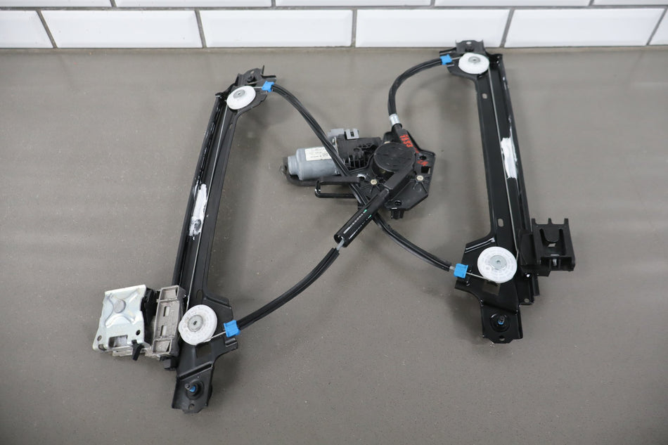 16-20 Tesla Model X Rear Left Falcon Door Window Regulator & Motor