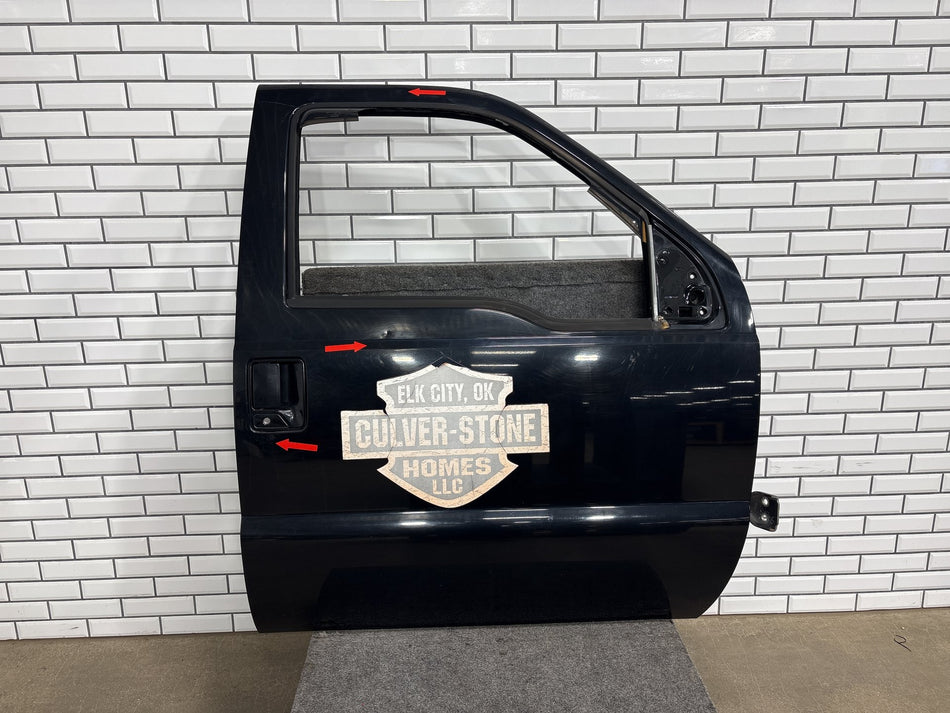 99-07 Ford F250 F350 Super Duty Crew Cab Passenger Right RH Front Door Black UD