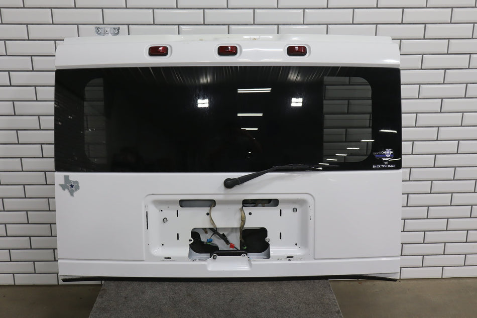 2003-2009 Hummer H2 SUV Hatch Decklid Olympic White 50