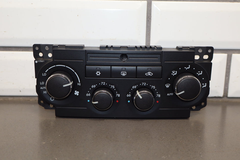 06-10 Dodge Charger SRT8 Dual Zone Climate Control Bezel