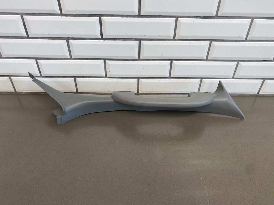 99-07 Ford F250 F350 Super Duty Pair Interior A Pillar Trim Gray 4E