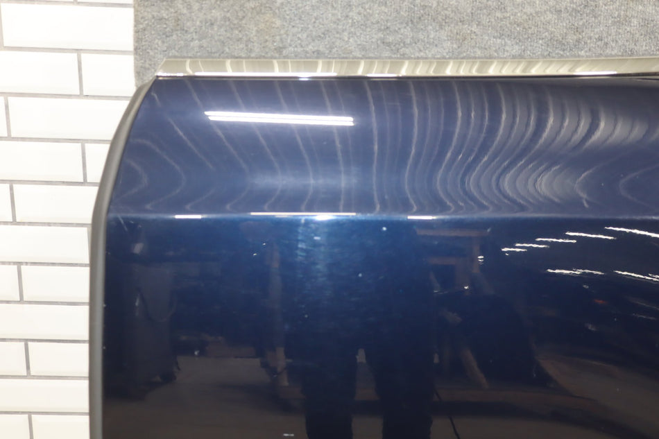 2012-2015 Tesla Model S Left Rear Door Blue Metallic PMMB