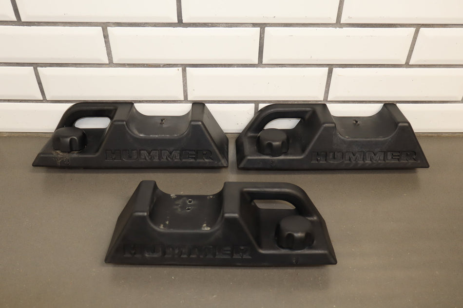 2003-2009 Hummer H2 OEM Roof Rack Bases- Set x3