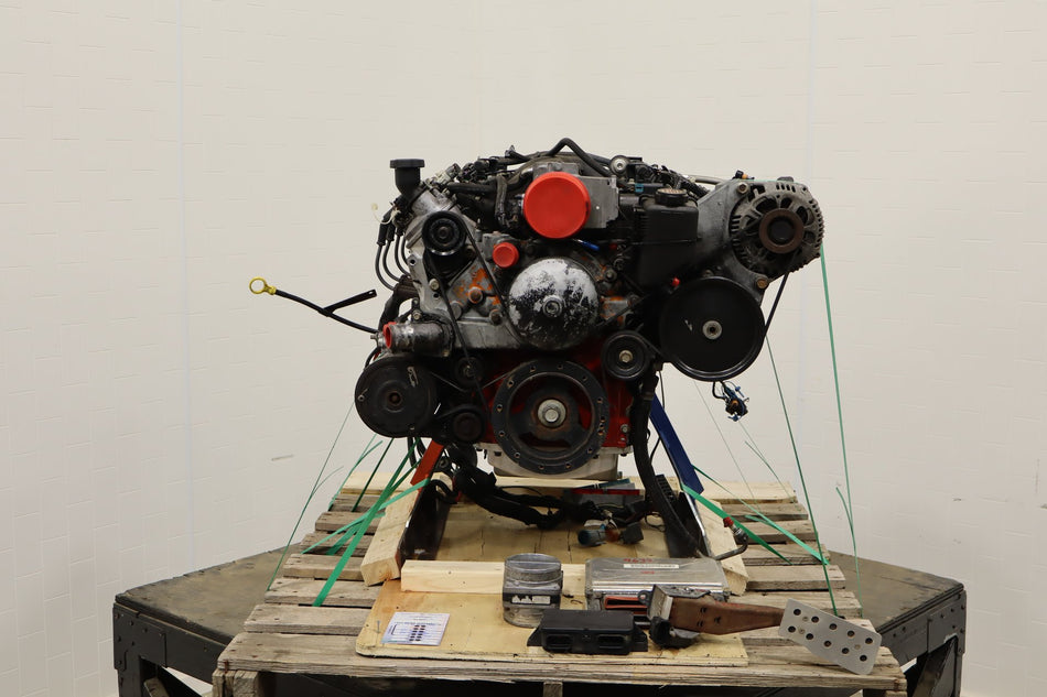 1999-2000 Chevrolet 5.7L LS1 Engine Dropout W/Accessories Hot Rod Oil Pan 114625 Miles