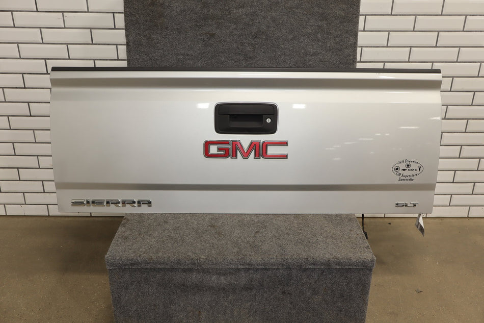 2009-2014 GMC Sierra 1500 SLT Decklid/Tailgate Quicksilver GAN