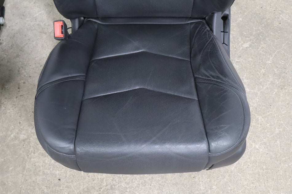 15-20 Cadillac Escalade Front Seats Heat Cool Jet Black