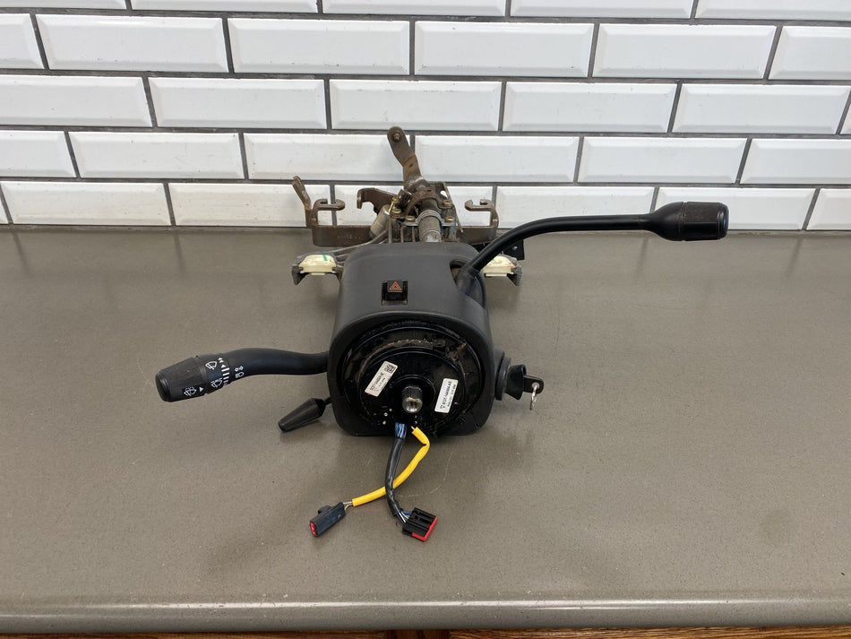 02-07 Ford F250 F350 Super Duty Lariat Tilt Steering Column with Key OEM