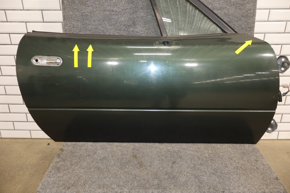 1990-1997 Mazda MX-5 Right Front Door Marina Green 13C NAY45802XB