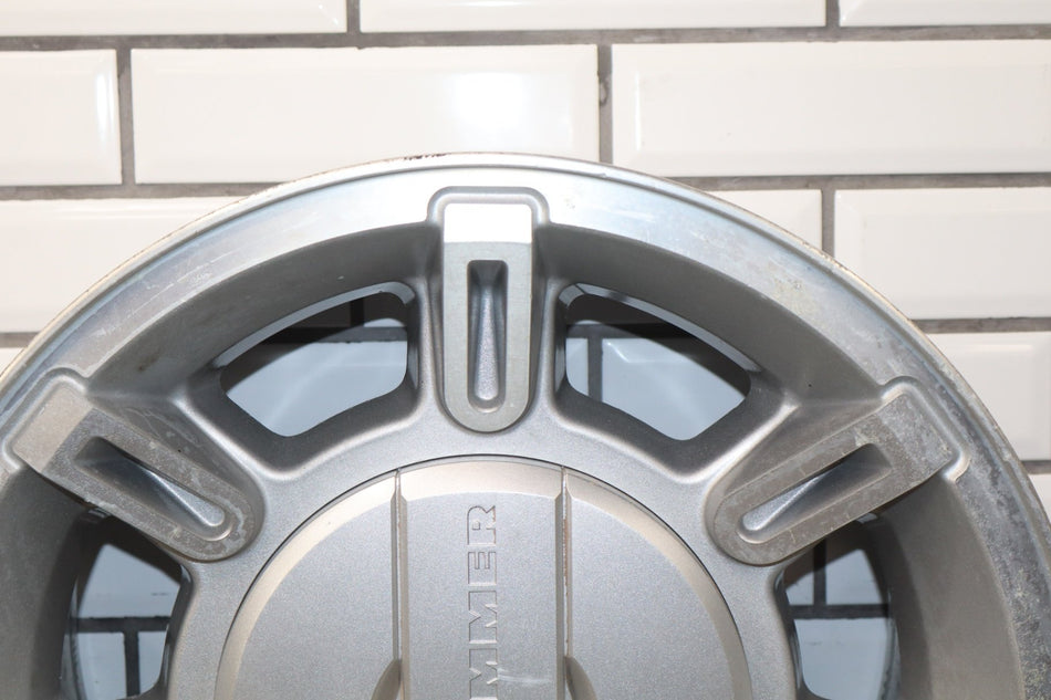 2003-2007 Hummer H2 17x8.5 OEM Wheel - Single Silver