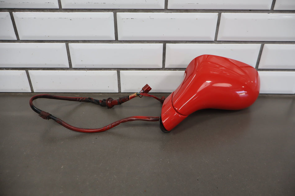 2001-2004 Chevrolet Corvette Left Door Mirror Torch Red 70u 10416321