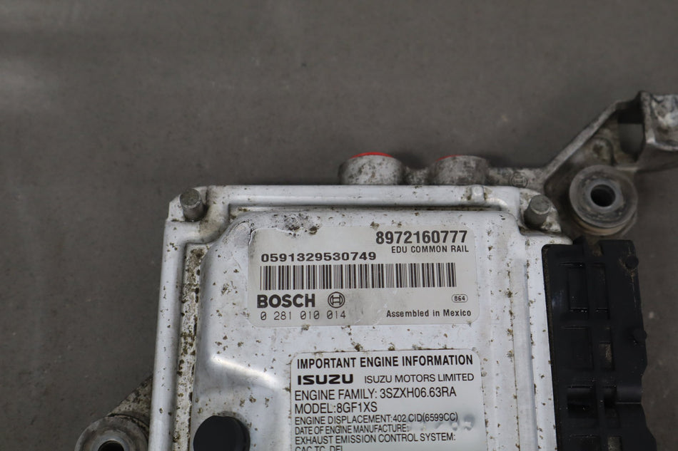 01-04 Chevrolet GMC Duramax LB7 6.6 FICM Bosch 0281010014 8972160777 Tested OEM