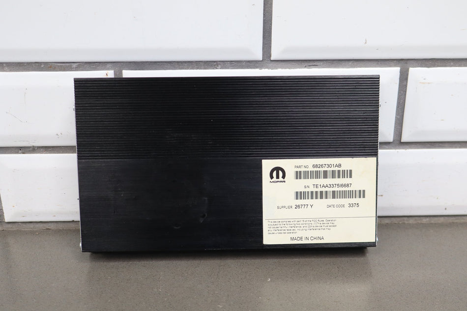 2015-16 Dodge Challenger Radio Amplifier 68267301AB OEM