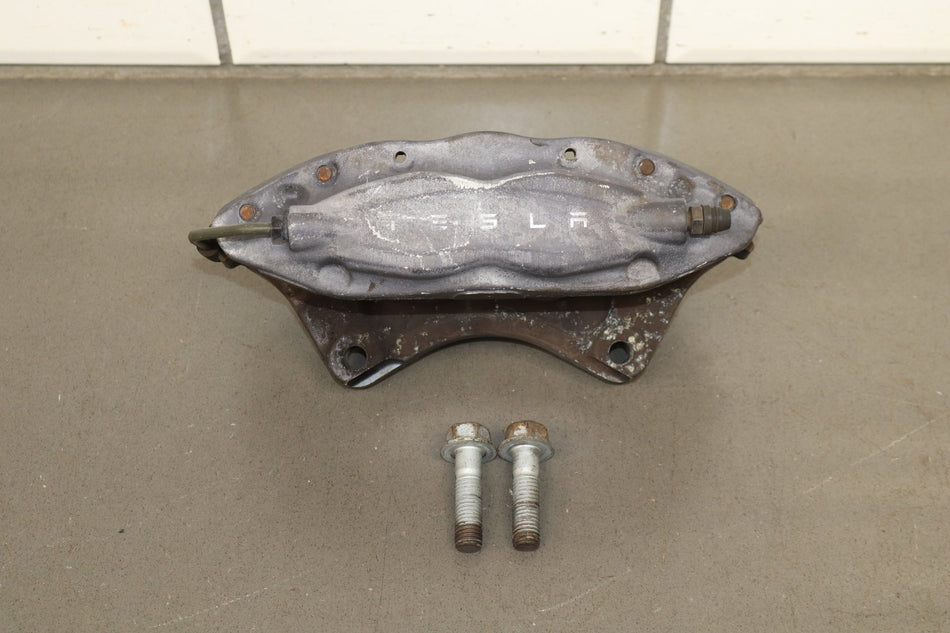 12-20 Tesla Model S/X Brembo Right Rear Brake Caliper Assembly OEM