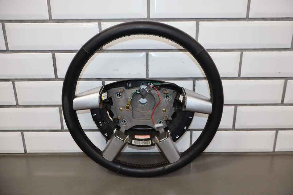 2004-2006 Pontiac GTO- Steering Wheel Black Leather
