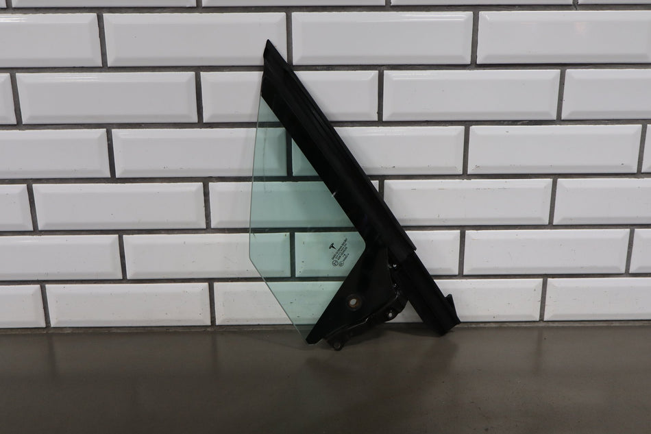 16-23 OEM Tesla Model X Front Left Driver Side Quarter Door Window Glass
