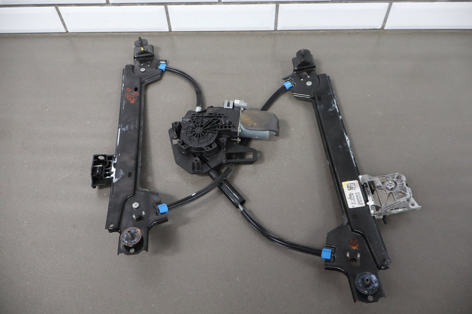 16-20 Tesla Model X Rear Left Falcon Door Window Regulator &amp; Motor