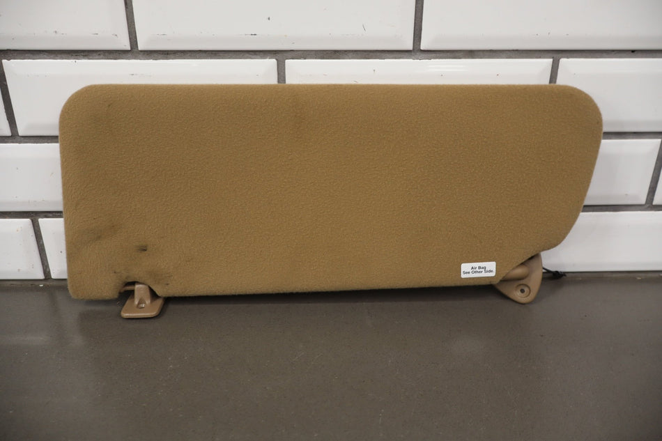 1995 Buick Roadmaster Limited Sun Visor Pair Left/Right Cream 64