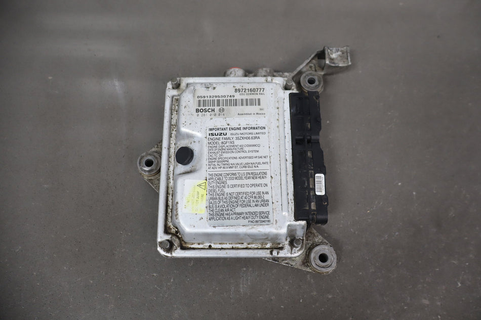 01-04 Chevrolet GMC Duramax LB7 6.6 FICM Bosch 0281010014 8972160777 Tested OEM