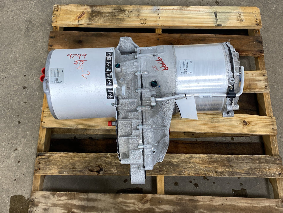 2012-2016 Tesla Model S RWD Large Drive Unit LDU Motor Coolant Deleted/Tested