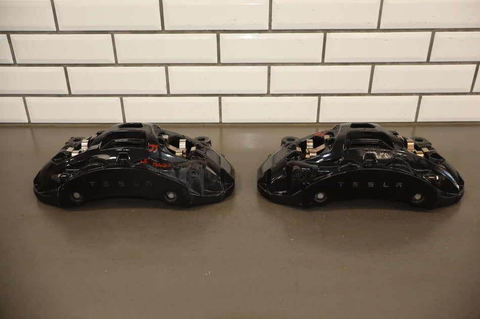 2021-2025 Tesla Model S Pair- Front OEM Front Brake Calipers Left/Right