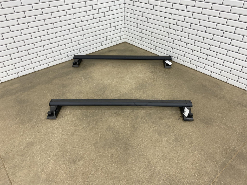2003-2009 Hummer H2 OEM Roof Luggage Rack Cross Bars Pair W/ Key