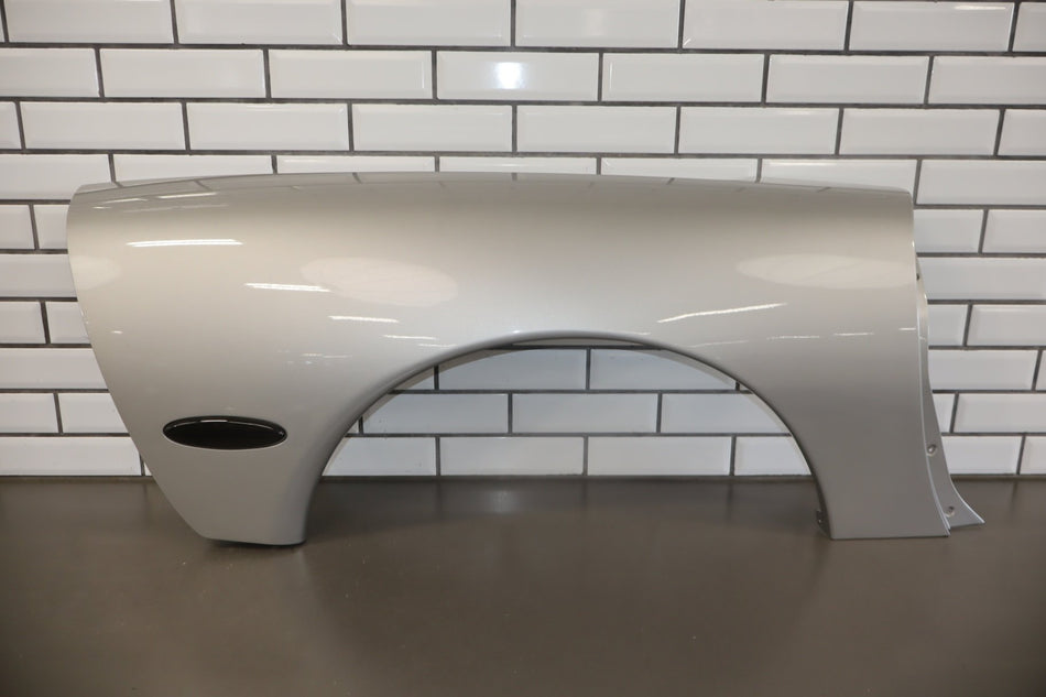 97-04 C5 Corvette C5 Coupe Right RH Passenger Quarter Panel Machine Silver