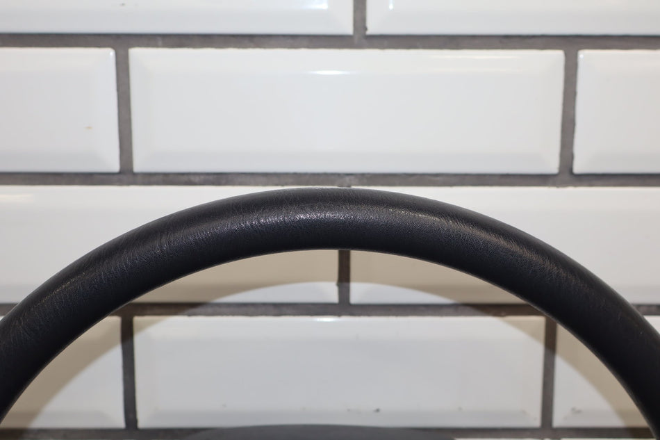 1995-1999 Toyota Crown Leather Steering Wheel OEM Crown Emblem JZS151