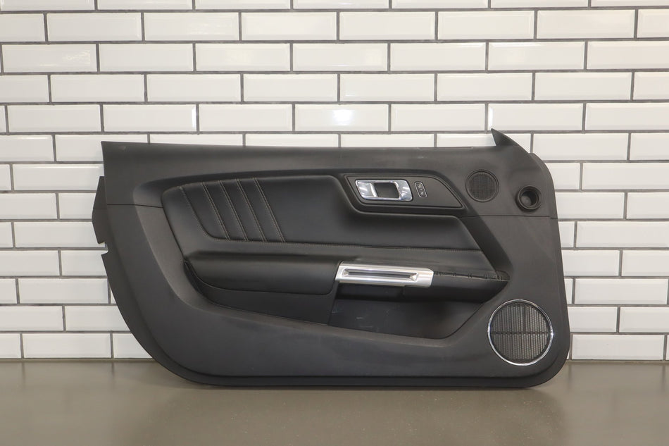2015-2023 Ford Mustang GT Leather Left Front Interior Trim Panel Black Driver