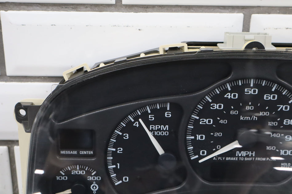 2002 Chevrolet Silverado 2500 HD GMT800- Speedometer