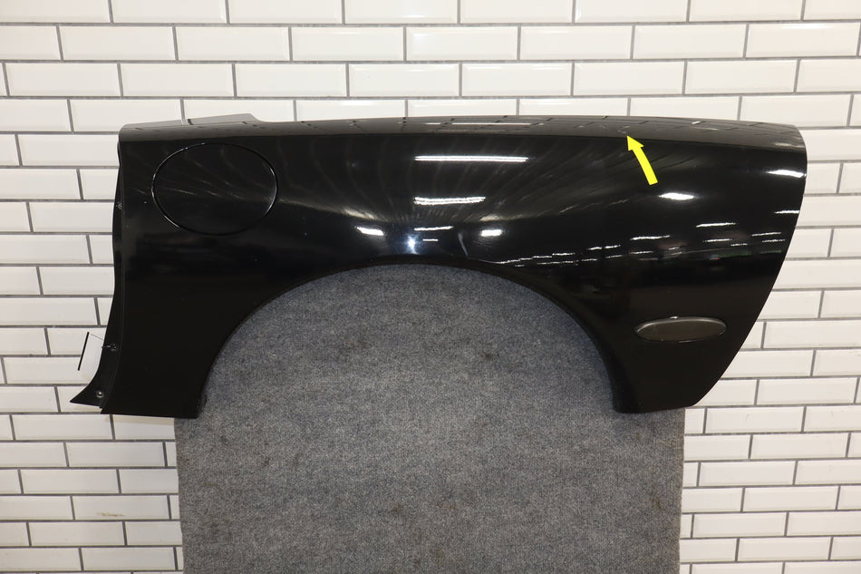 1997-2004 Chevrolet Corvette C5 Coupe Left Driver Quarter Panel Black 41