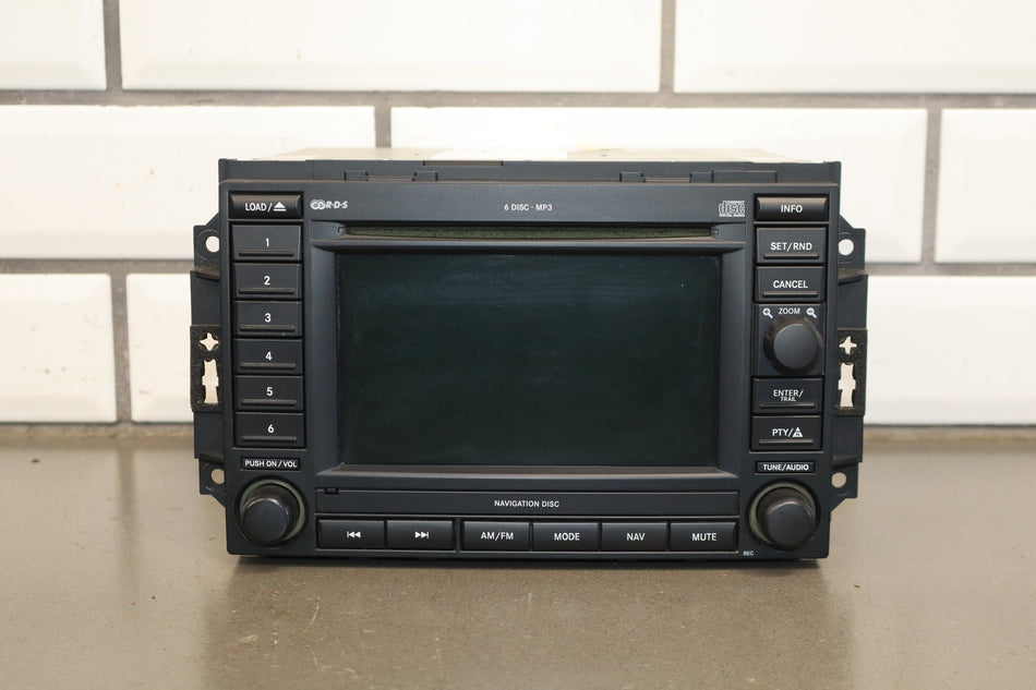 06-10 Dodge Charger SRT8 Nav 6-Disc Radio Tested