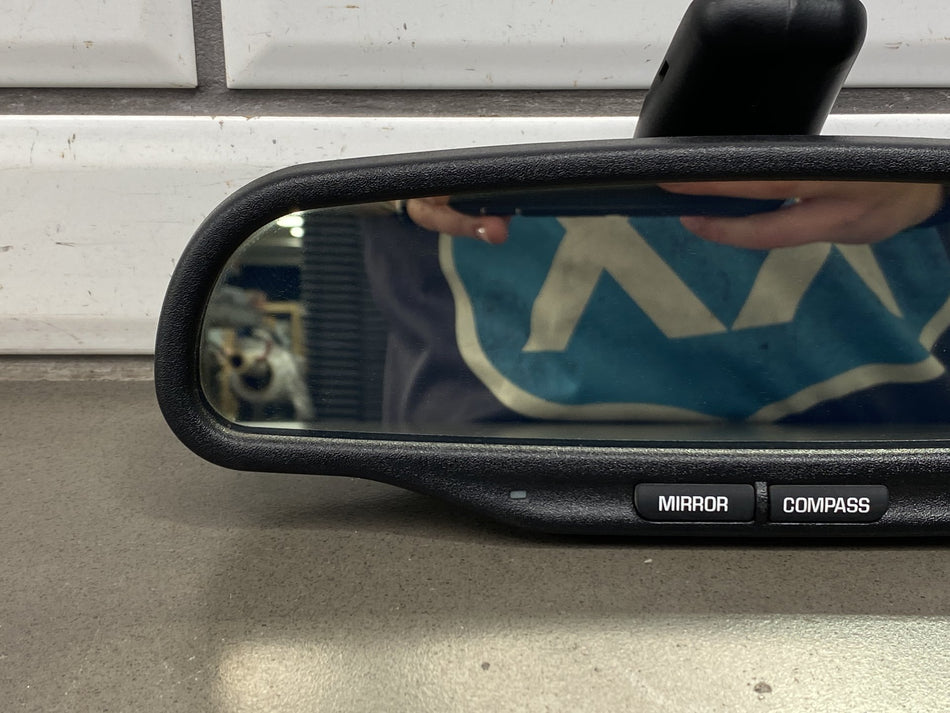 2005 Chevy Corvette C6 Rear View Mirror Auto Dim DD0 Compass 10352611