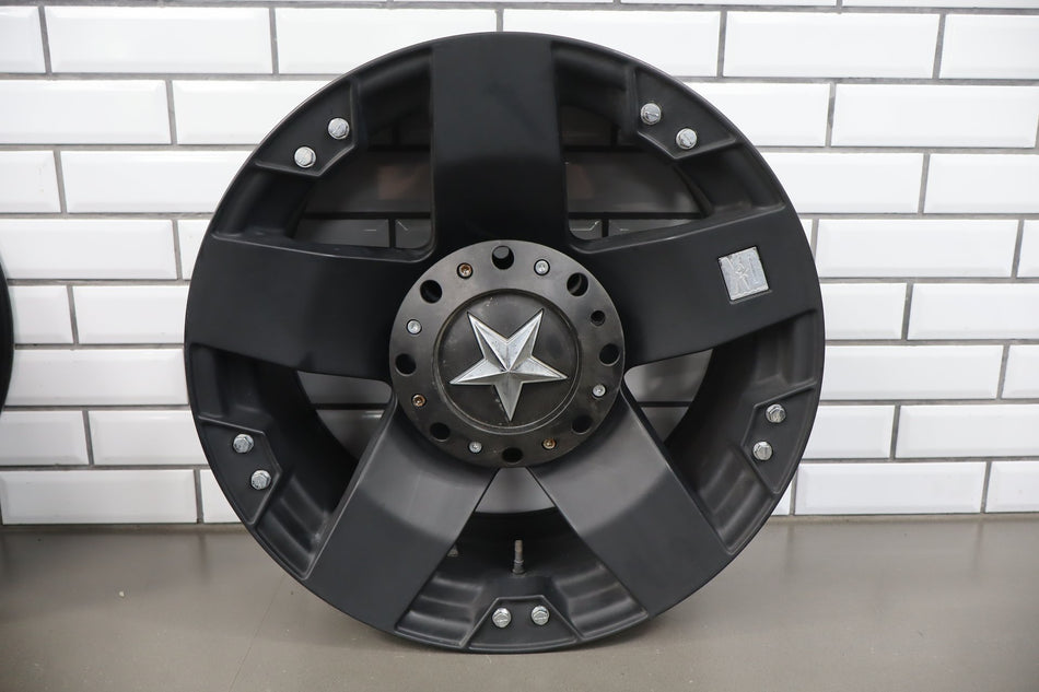 2003-2009 Hummer H2 XD Wheels Rockstar 20x10 Wheel Set | Black