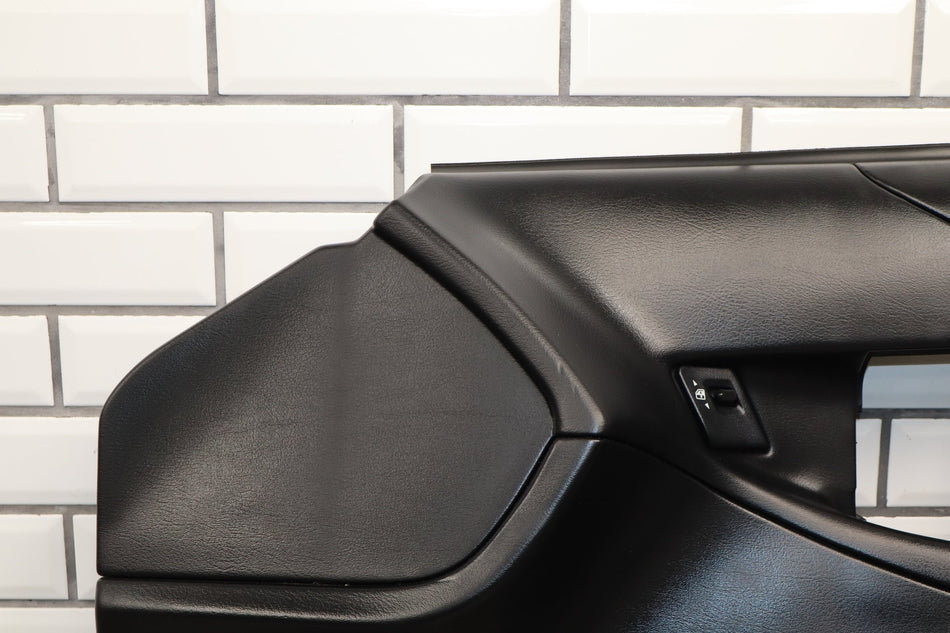 1994-1996 Chevrolet Corvette C4 - Right Front Door Trim Panel Black 193