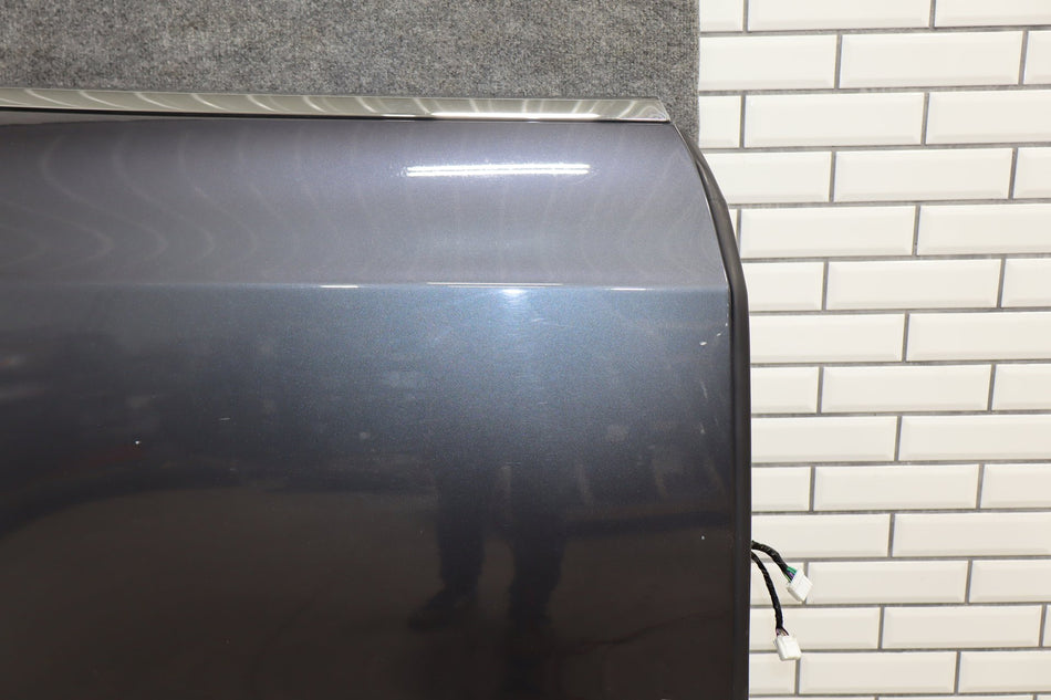 2012-2015 Tesla Model S Right Rear Door Gray Metallic PMTG