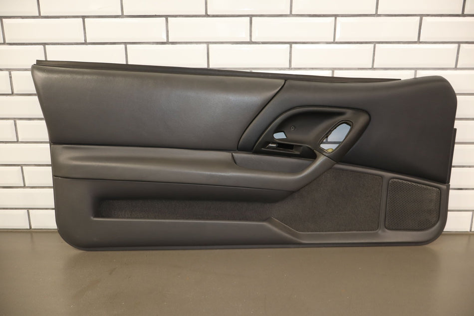 1997 Chevrolet Camaro Left Front Door Trim Panel Grey 142