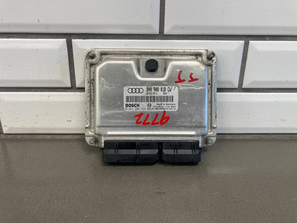 2005 Audi TT Quattro 1.8T BAM Engine Computer ECU ECM 8N0906018CL 0261208534 OEM
