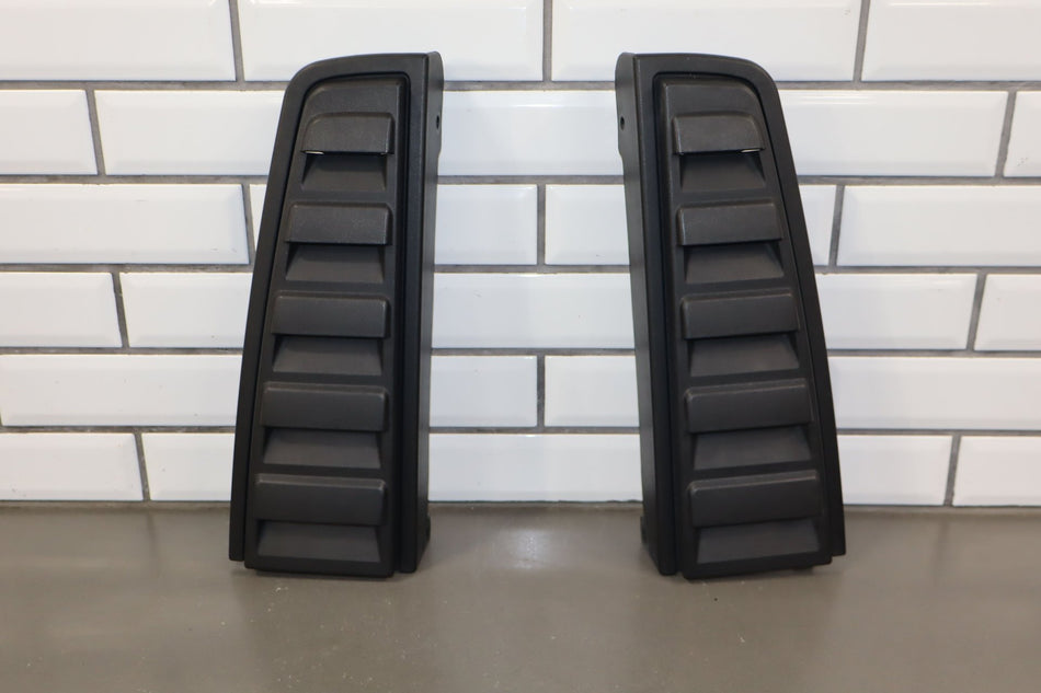 2003-2009 Hummer H2 Pair of Rear Tail Light Upper Trim Panel Moldings