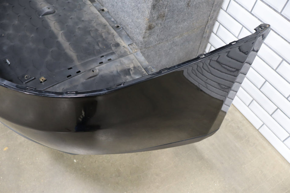 2012-2015 Tesla Model S Rear Bumper Assembly Black PBSB