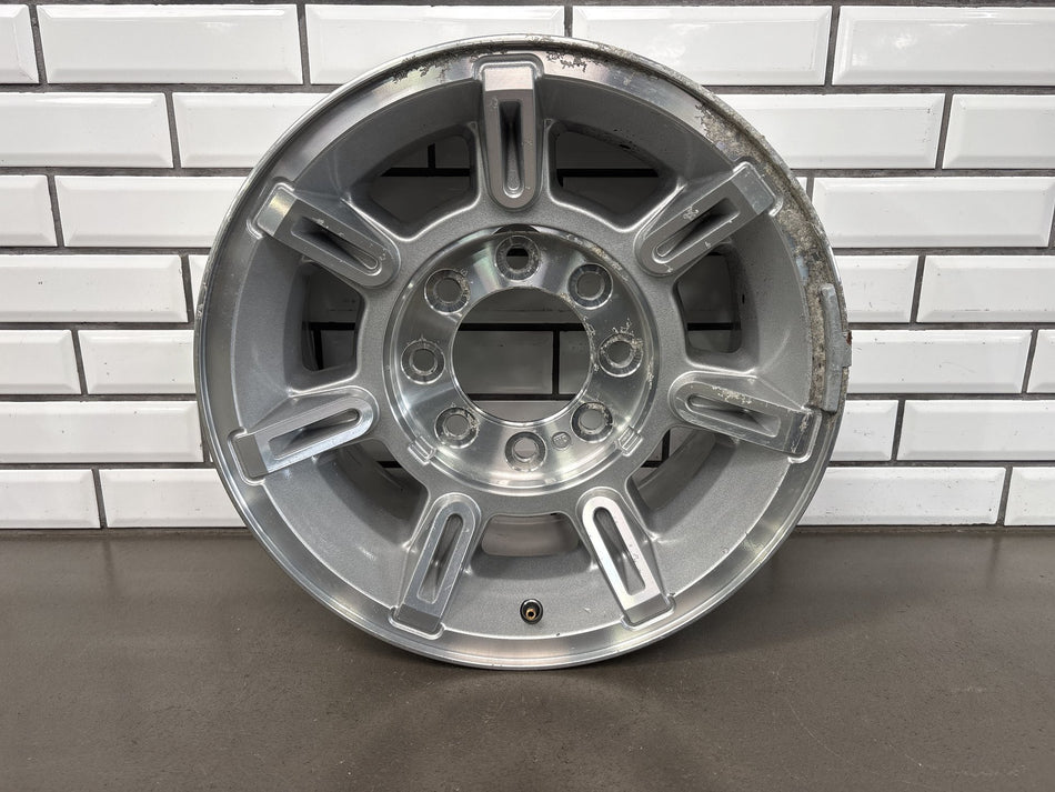 2003-2007 Hummer H2 17x8.5 OEM Wheel - Single Silver