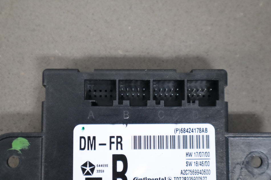 19-24 Ram 1500 (DT) Right Front Door Control Module