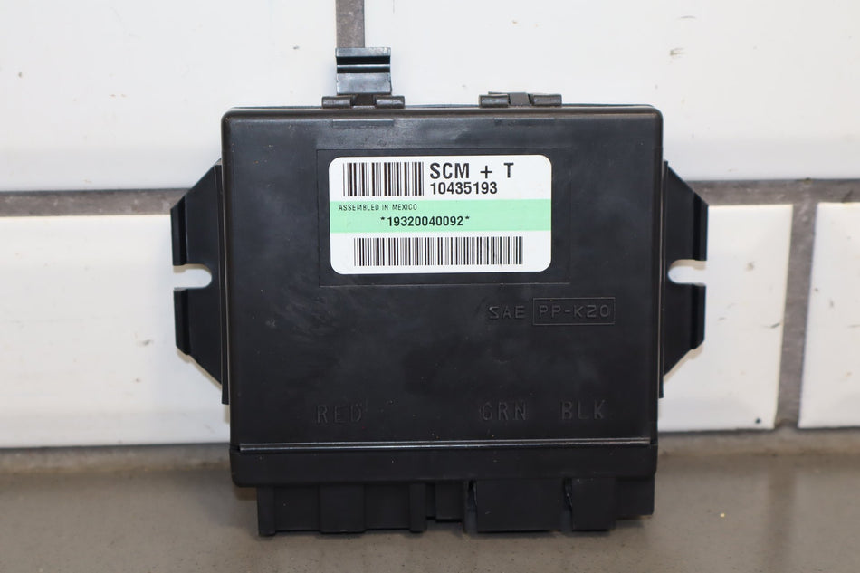 1997-2004 Chevrolet Corvette C5 Driver Left Seat Memory Control Module 10435193