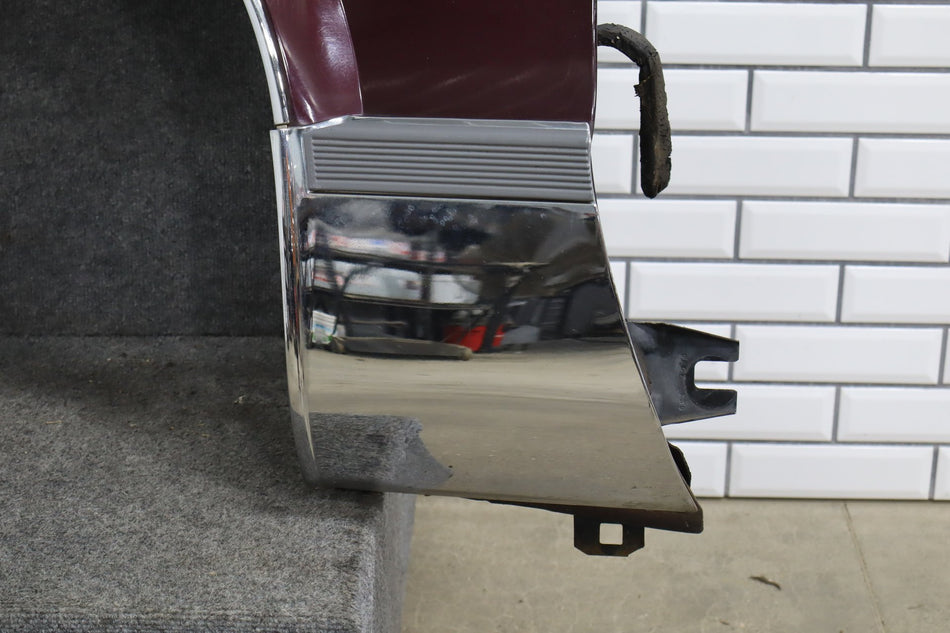 1993-1996 Cadillac Fleetwood Brougham Left Fender 12522160 Dark Cherry 77 12522160