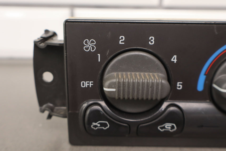 2002 GMC Sierra 1500- Heater/AC Controls