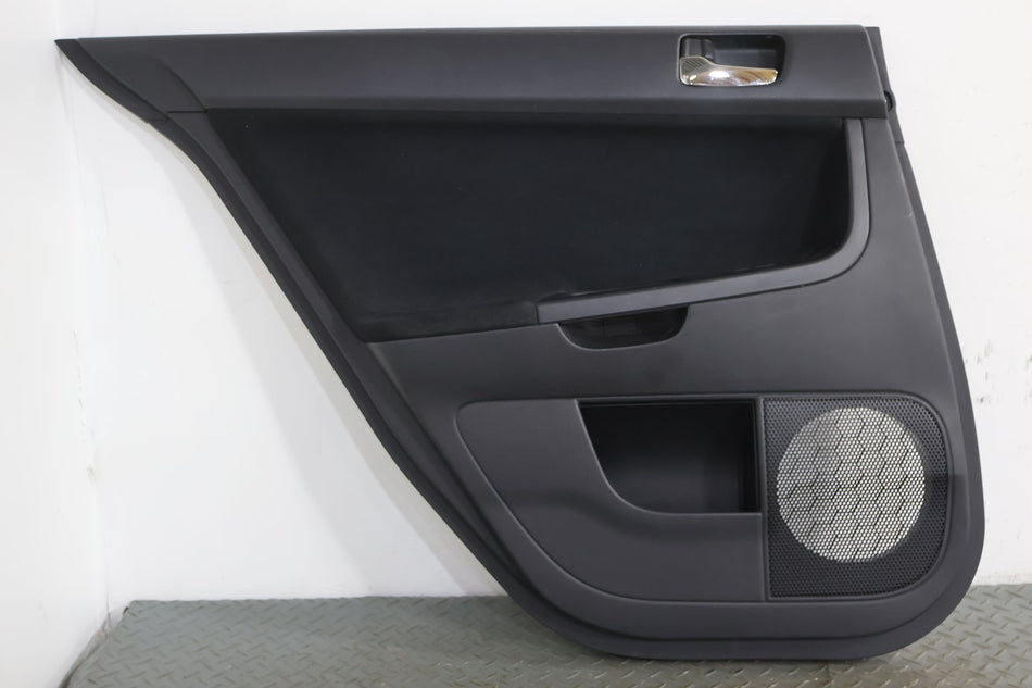 2008 Mitsubishi Lancer Left Rear Door Panel Black 80X
