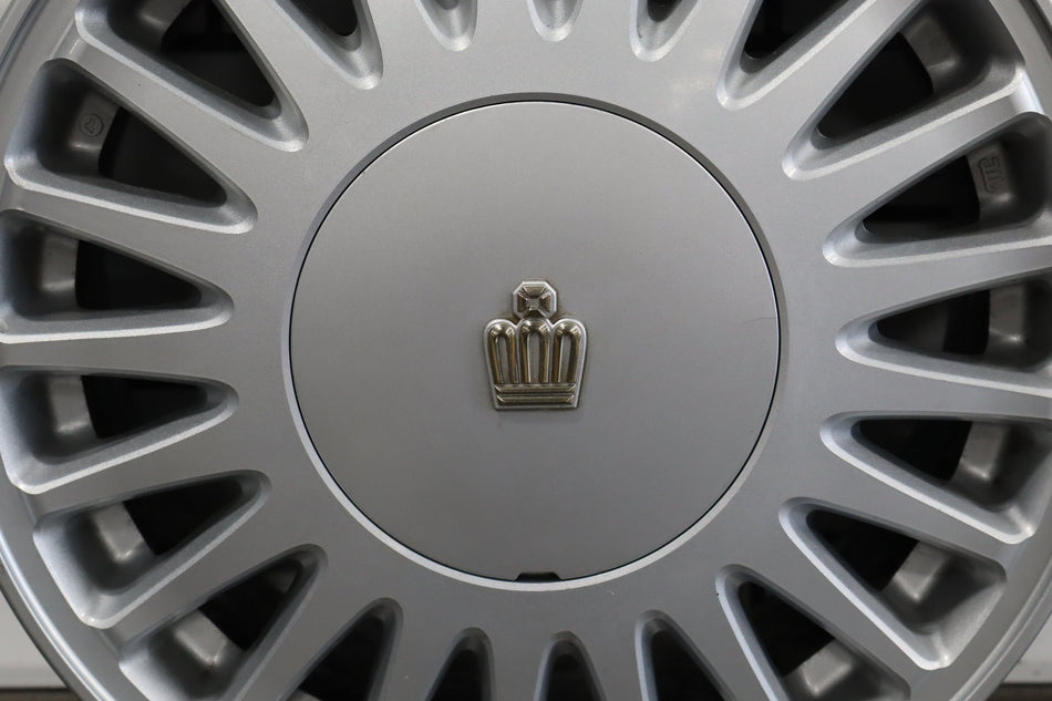 1995-1999 Toyota Crown Alloy Wheel 15x6.5 21 Spoke Silver OEM JZS151