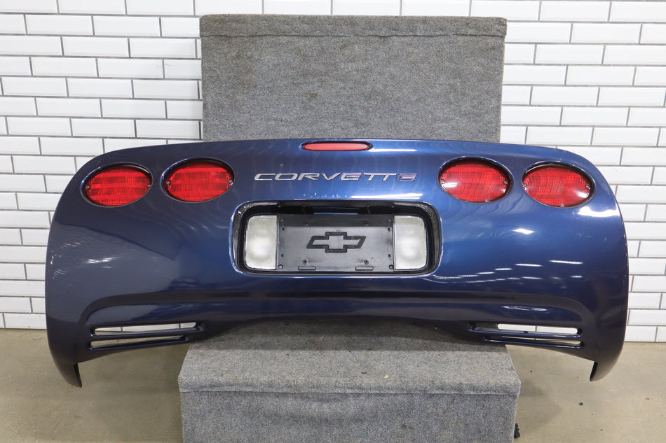 1997-2004 Chevrolet Corvette C5 Rear Bumper Navy Blue 28