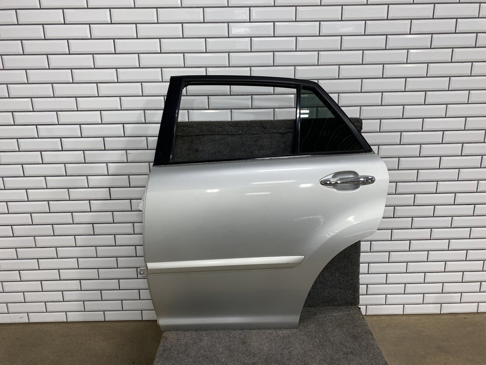 2004-2009 Lexus RX350 Left Driver Rear Door Millennium Silver Metallic 1C0