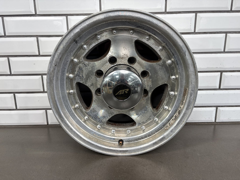 American Racing 23 16x8 Polished Alloy Wheel (1)