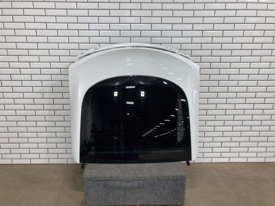 2012-2020 Tesla Model S Rear Trunk Lid Hatch Shell With Glass Solid White SOLW